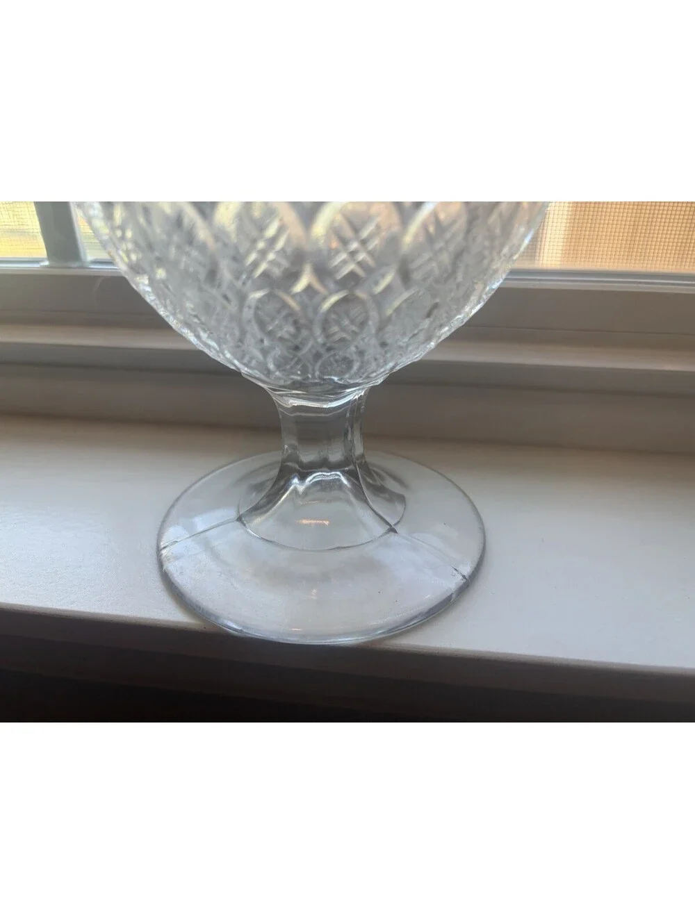 Villeroy & Boch Boston Clear Goblet Crystal 11oz EUC